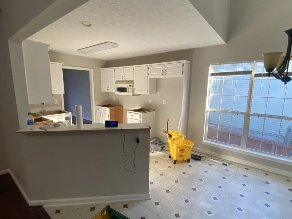 Custom outdoor landscaping in Riverdale, GA by N&J Home improvement repair contractor