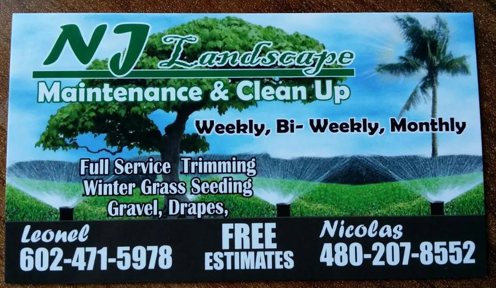 Professional residential landscaping for year-round maintenance across Phoenix, AZ - NJ Landscape