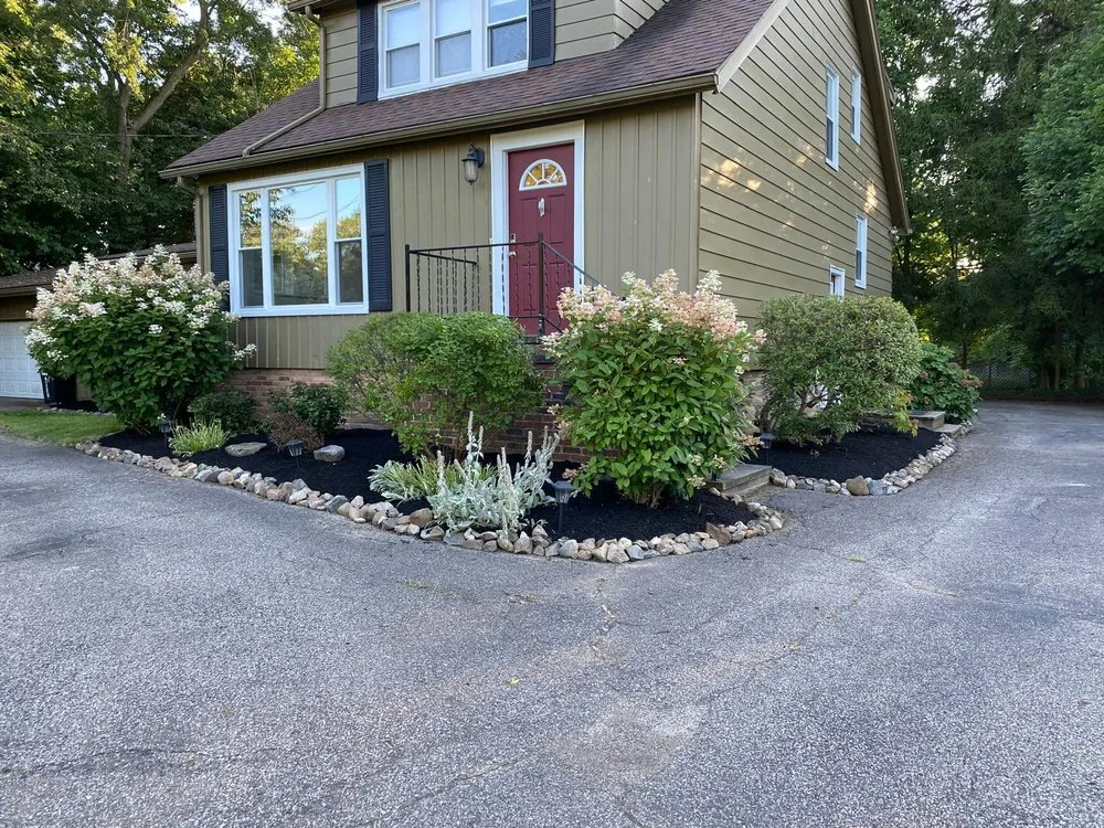 Professional lawn mowing service in Painesville, OH by NJL Landscaping & Construction