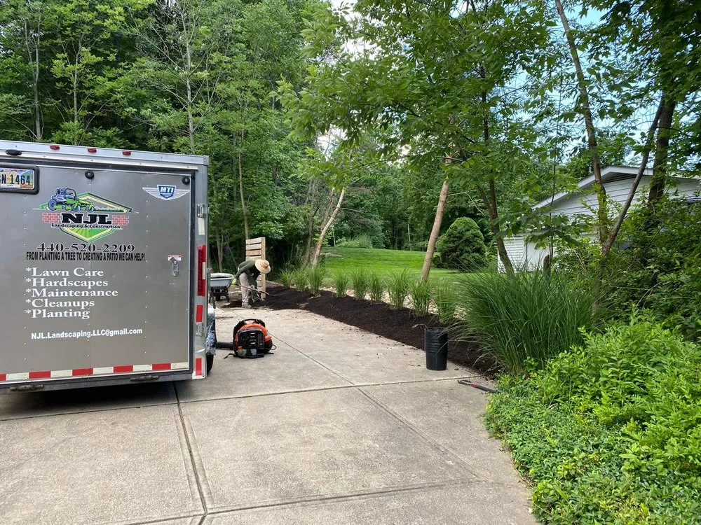 Custom lawn care service in Painesville, OH - NJL Landscaping & Construction