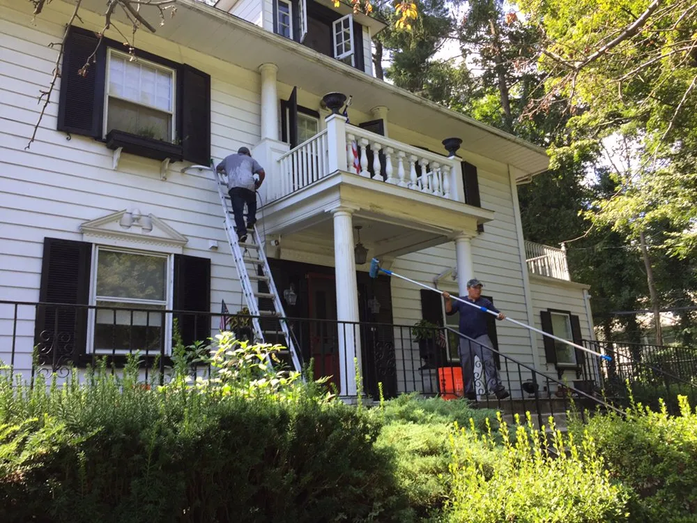 Professional landscape design for homes in Stamford, CT by NJoel Landscaping