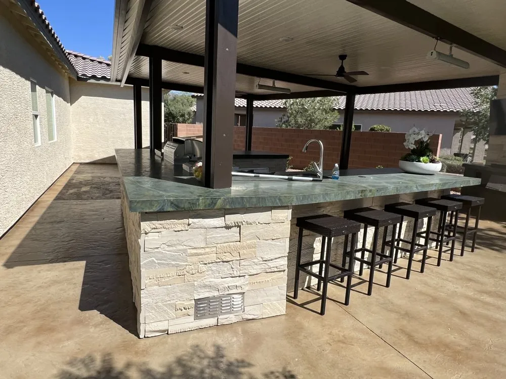 Local lawn care service with custom design in Las Vegas, NV by NLC Landscaping