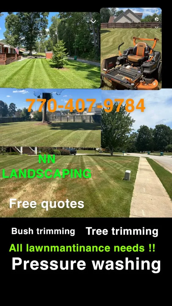 Top-rated lawn mowing service in Hampton, GA - NN Landscaping