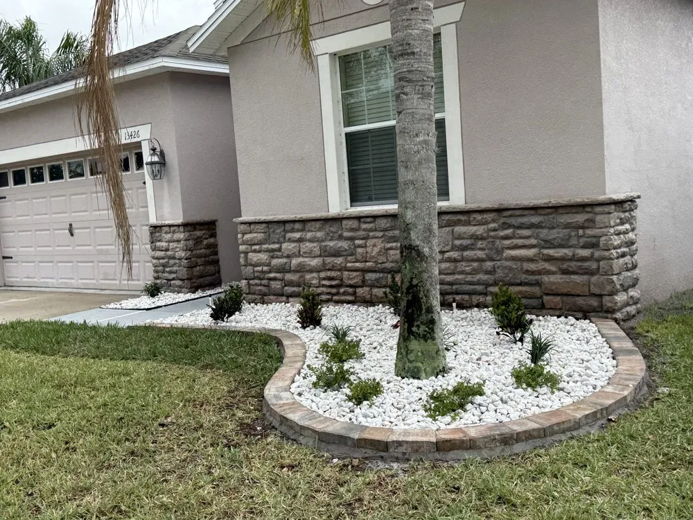 Custom landscaping services with custom design in Wimauma, FL by N&N Lawn And Landscape