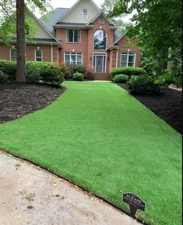 Affordable landscape installation with custom design across Duncan, SC - No Cut Lawns