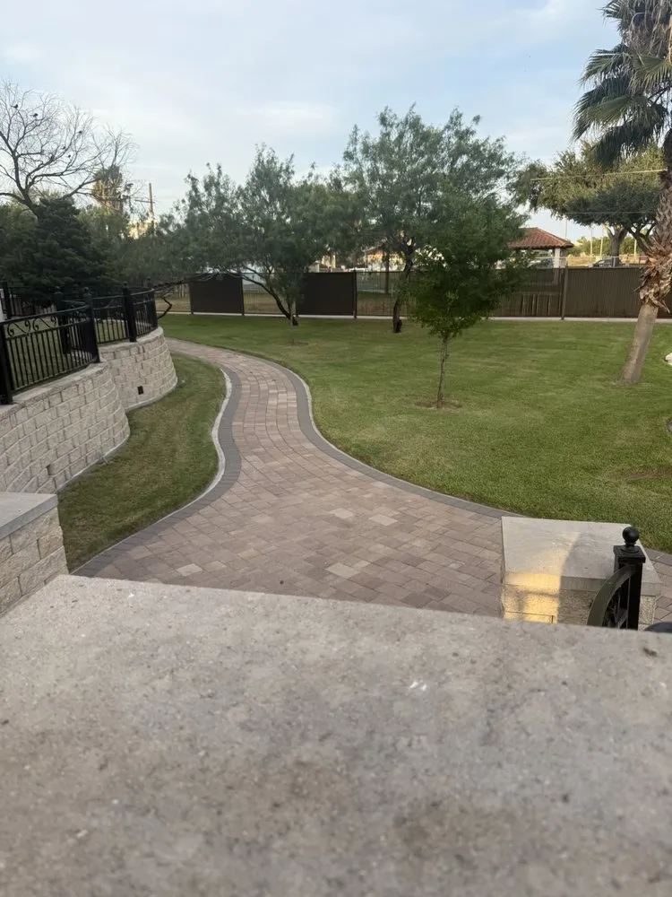 Professional landscape design for beautiful yards across Mission, TX - N&O Greens Valley Lawn Services