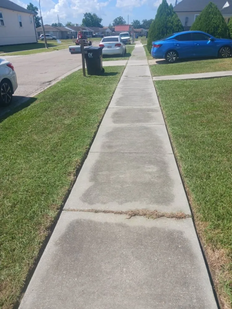 Custom landscape installation in New Orleans, LA by No Job 2 Big Landscaping Services