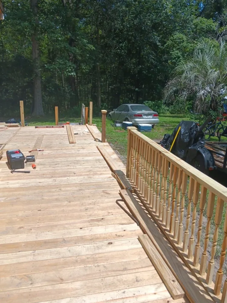 Custom residential landscaping in Rincon, GA by No Job Too Small