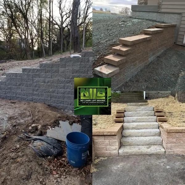 Custom landscape design for year-round maintenance in Perry, IA by No Lawn Left Behind