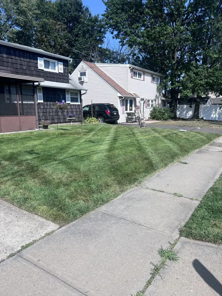 Custom landscape installation in Fords, NJ - No Limit Landscape