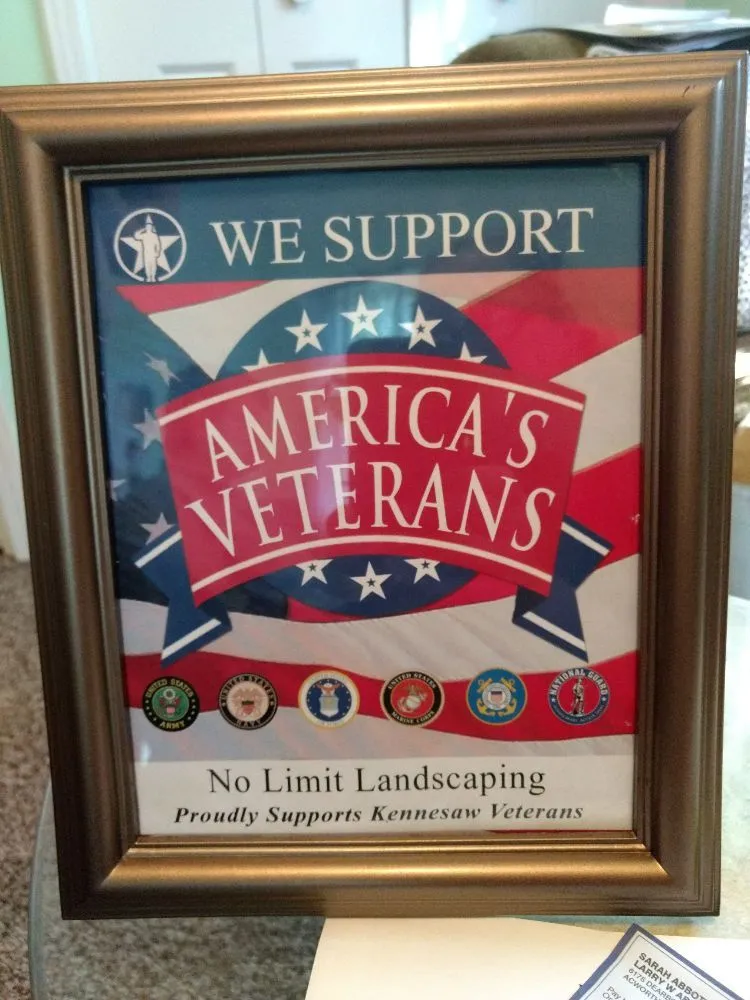 Professional residential landscaping in Kennesaw, GA by No Limit Landscaping