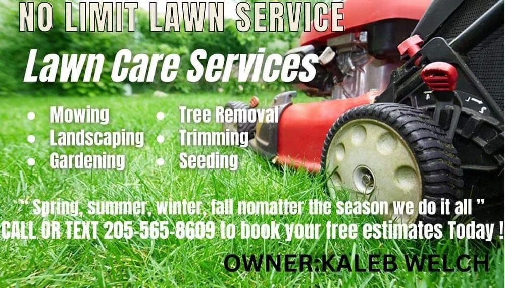 Affordable lawn mowing service experts serving Tuscaloosa, AL - No Limit Lawn Service