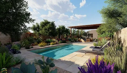 Top-rated garden landscaping experts serving Mesa, AZ - No Limit Pools & Spas