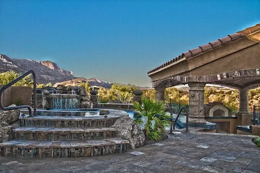 Expert garden landscaping for homes across Mesa, AZ - No Limit Pools & Spas