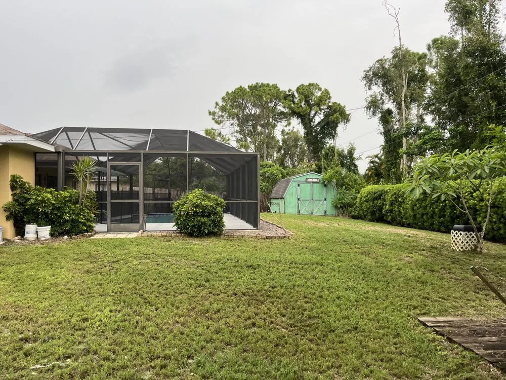 Professional outdoor landscaping in Fort Myers, FL by No Limits Home and Lawn