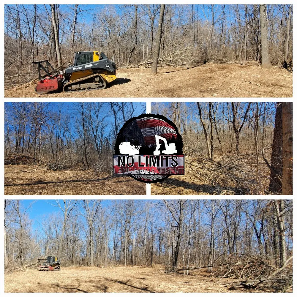 Custom outdoor landscaping in Foristell, MO by No Limits Land Management