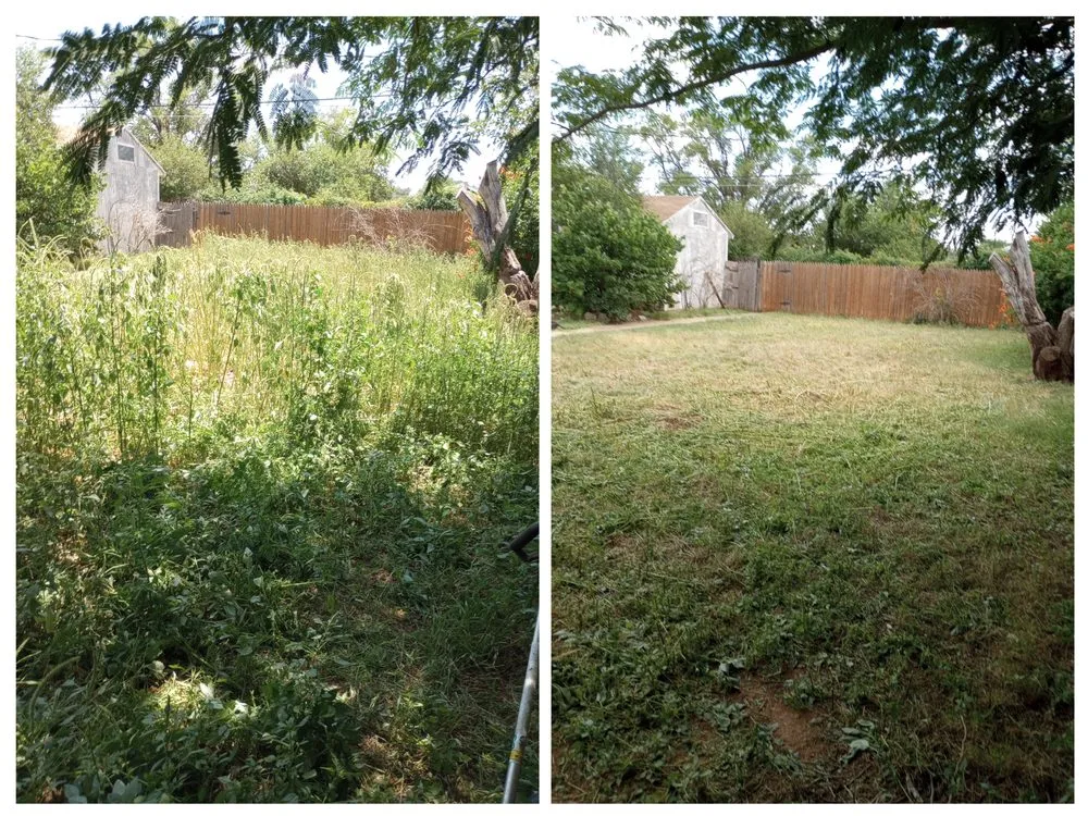 Professional outdoor landscaping in Lubbock, TX - No Little Miss's Lawncare and More