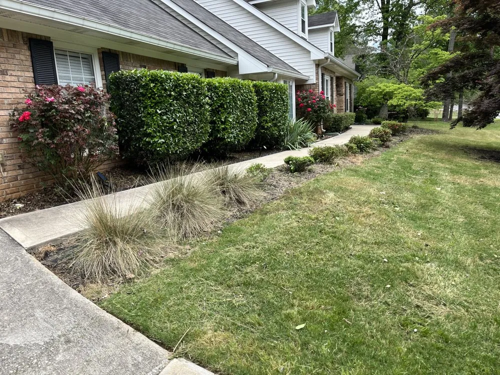 Custom garden landscaping in Smyrna, GA - No “Mo” Grass Lawn Care