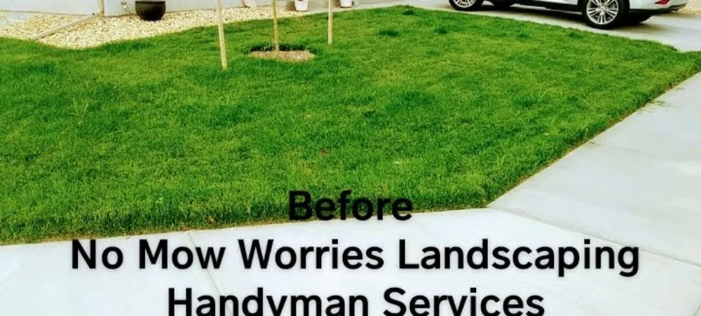 Professional landscape installation near you across Pueblo, CO - No Mow Worries Landscaping & Handyman Services