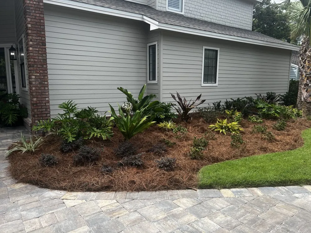 Top-rated lawn care service in Santa Rosa Beach, FL by No Mow Worries Landscaping and Design