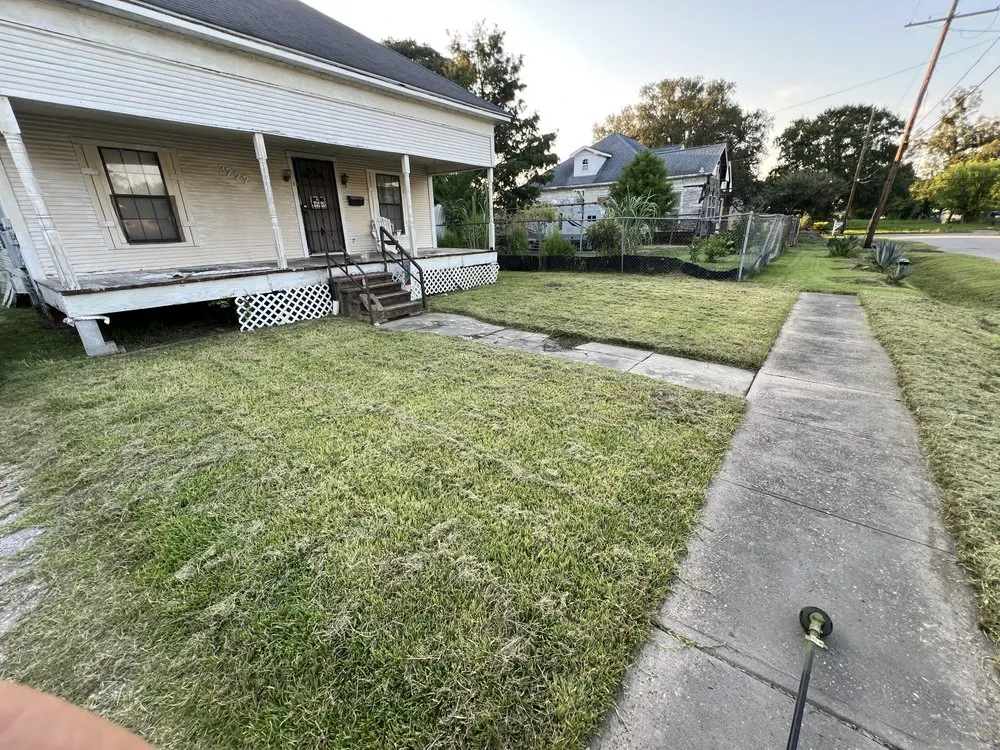 Custom lawn mowing service for outdoor upgrades in Kountze, TX by No Mow Worries Landscaping