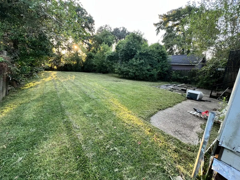 Expert lawn mowing service for beautiful yards across Kountze, TX - No Mow Worries Landscaping