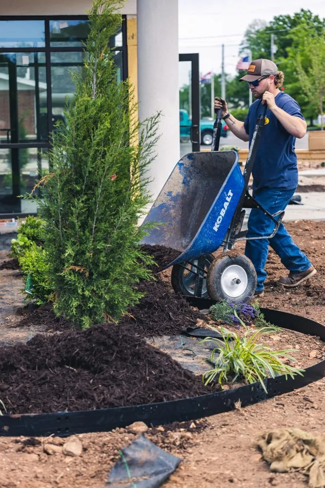 Custom residential landscaping in Springfield, MO - No Mow Worries Lawn Care & Landscape