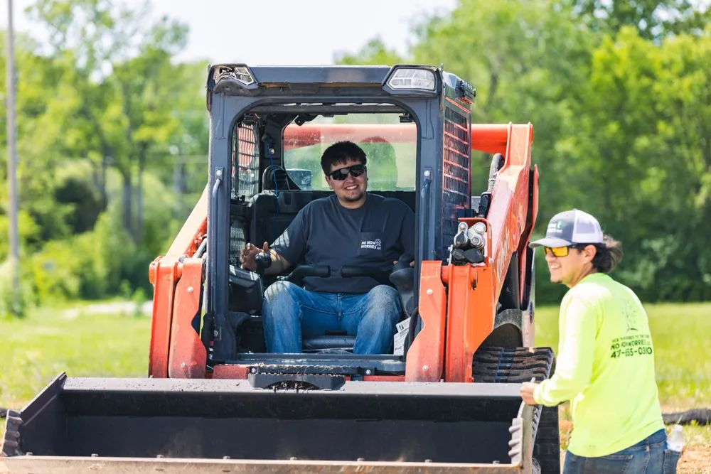 Reliable yard cleanup service experts serving Springfield, MO - No Mow Worries Lawn Care & Landscape