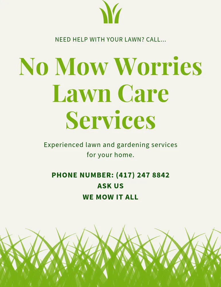 Professional outdoor landscaping in Mountain View, MO by No Mow Worries Lawn Care Service