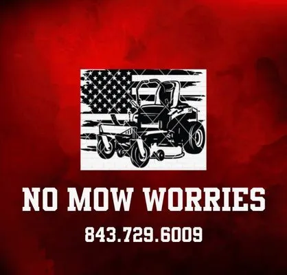 No Mow Worries Lawncare Logo
