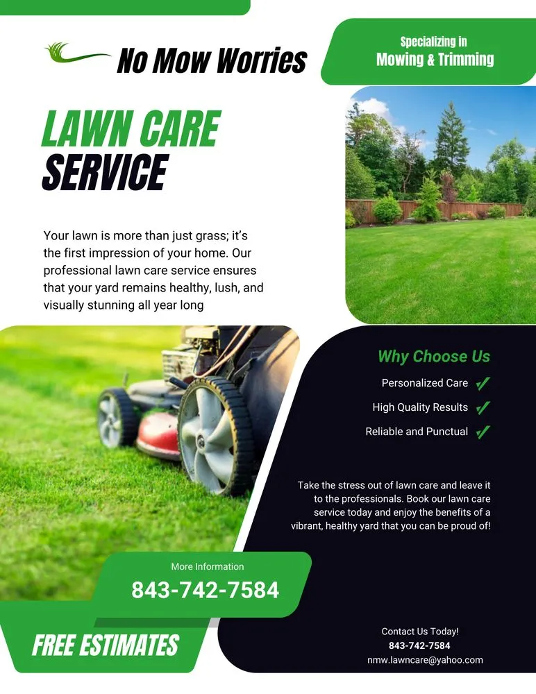 Top-rated residential landscaping in Loris, SC - No Mow Worries