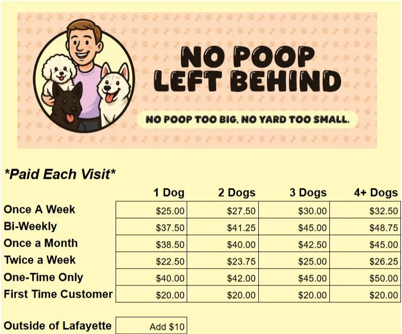 Top-rated landscape design in Lafayette, IN - No Poop Left Behind