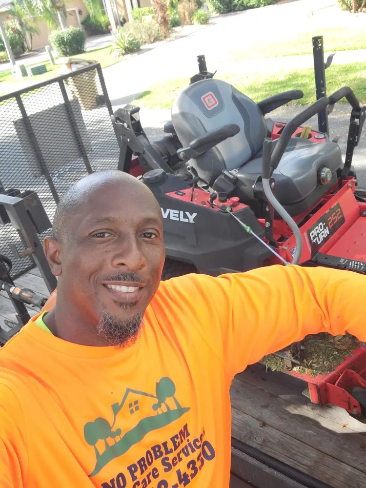 Top-rated yard cleanup service for year-round maintenance across Kissimmee, FL - No Problem Home Care Services