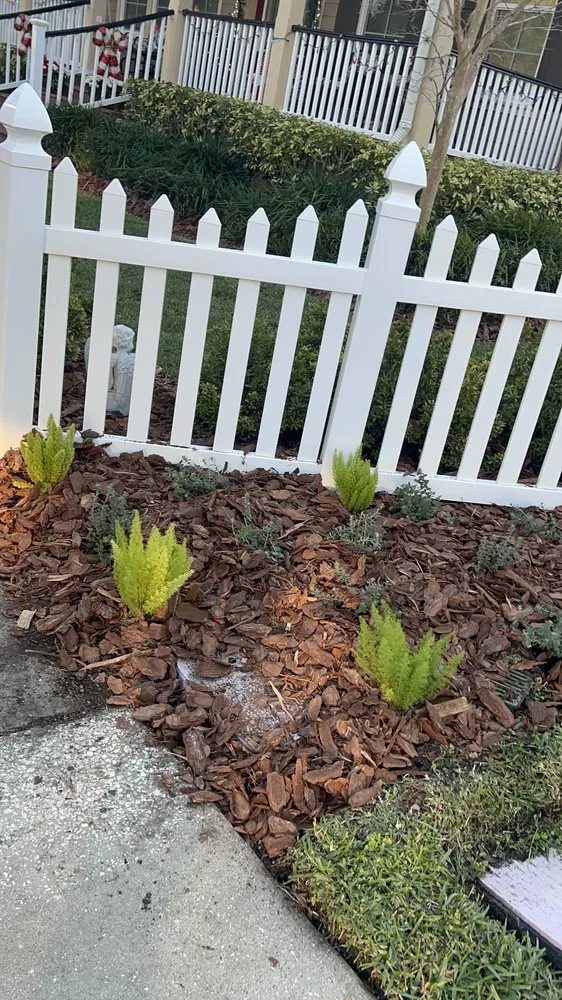 Professional outdoor landscaping for residential properties across Kissimmee, FL - No Problem Home Care Services