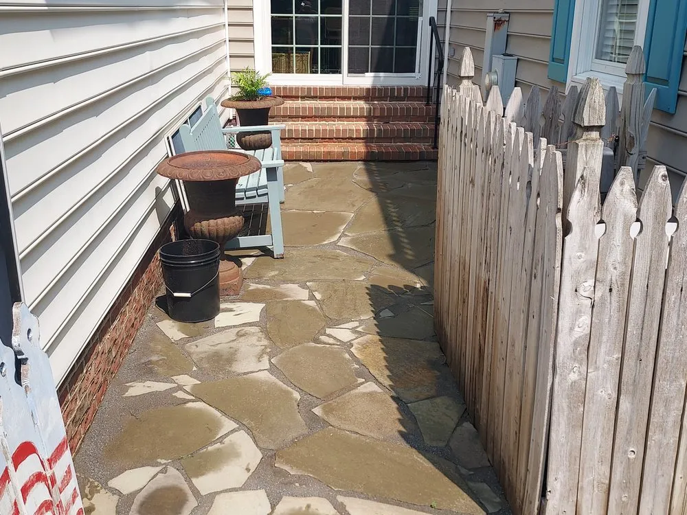 Local outdoor landscaping with custom design in Wilmington, DE by No Thumb Landscapes