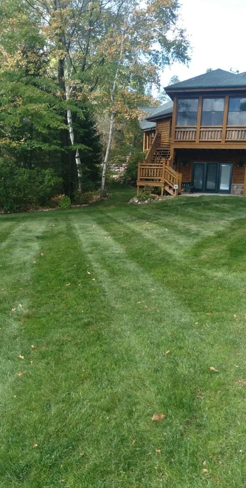 Custom yard cleanup service in Little Chute, WI by No Tolerance Landscaping