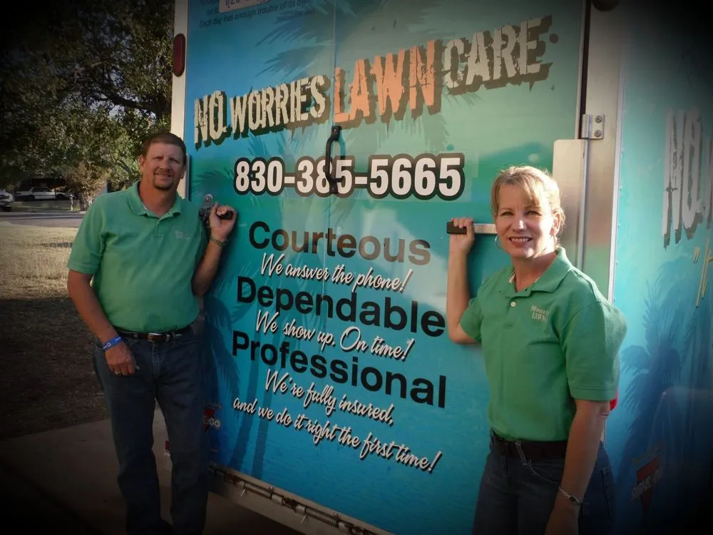 Trusted residential landscaping in Marble Falls, TX - No Worries Lawn Care