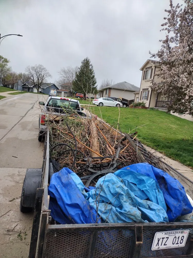 Affordable yard maintenance for outdoor upgrades in Omaha, NE by No Worries Property Solutions