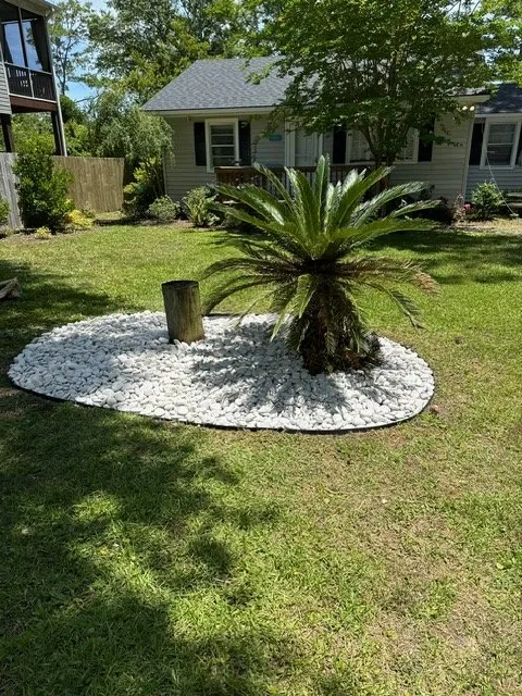 Affordable residential landscaping with custom design in Bolivia, NC by Noah & Sons Landscaping