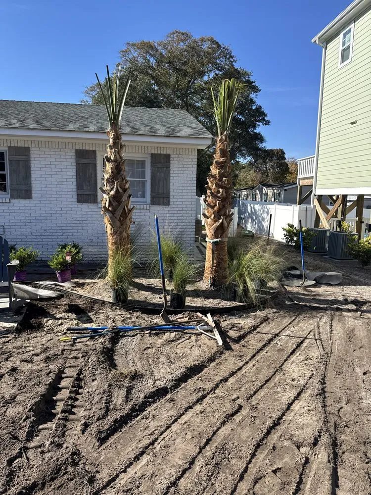 Professional garden landscaping near you in Bolivia, NC by Noah & Sons Landscaping