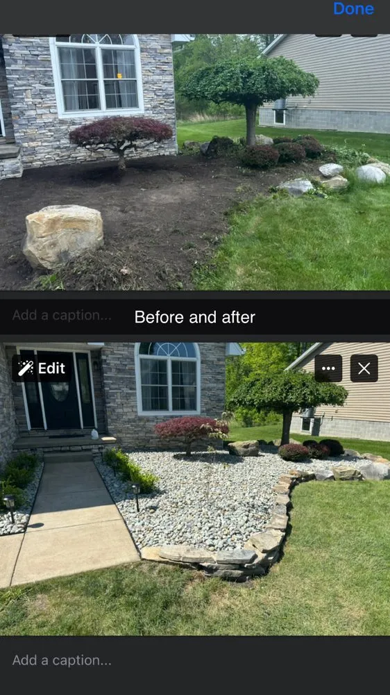 Affordable yard maintenance with custom design in Austintown, OH by Noah’s