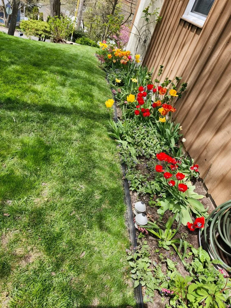 Trusted garden landscaping with custom design in New Haven, CT by Noah's lawn care