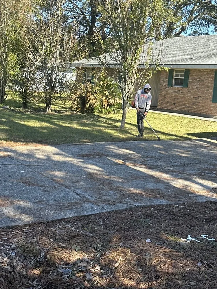 Custom landscape installation in Carencro, LA - Nobe’s Pressure Washing and Landscaping