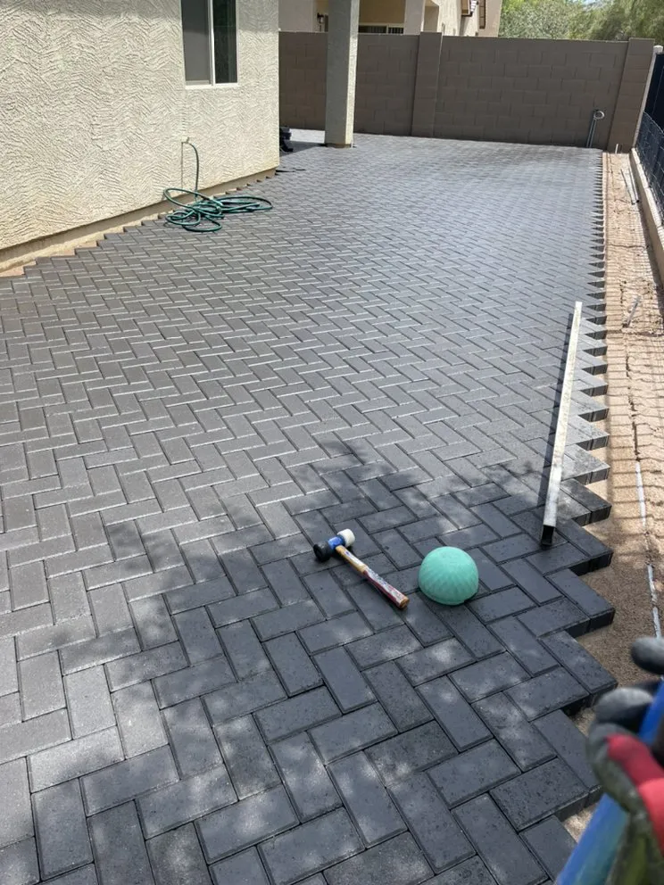 Custom landscape design for outdoor upgrades in Laveen Village, AZ by Nobilis Yardscape