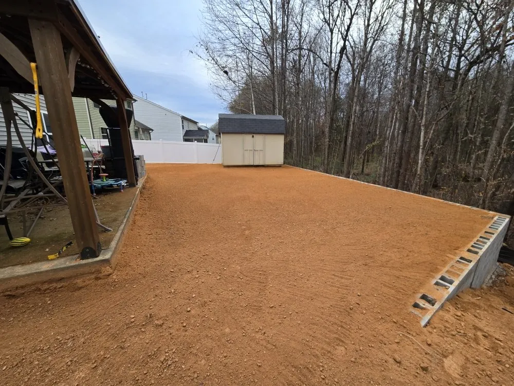 Reliable residential landscaping for residential properties in Garner, NC by Nobility Sitework And Masonry