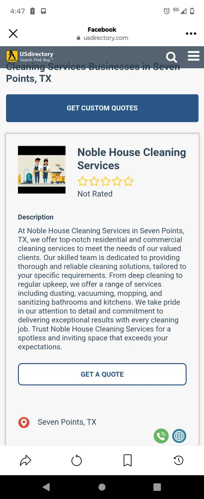 Professional lawn care service in Seven Points, TX - Noble cleaning service