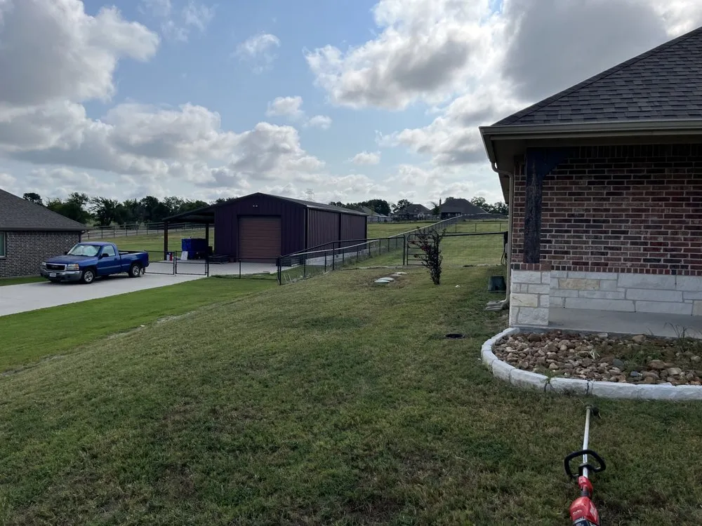 Affordable garden landscaping for residential properties across Farmersville, TX - Noble Lawn Care