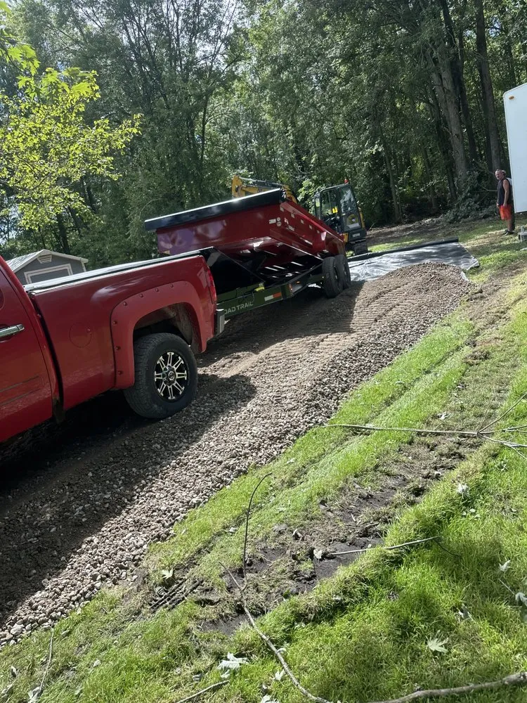 Expert landscape design for residential properties in Marysville, MI by Noble Services