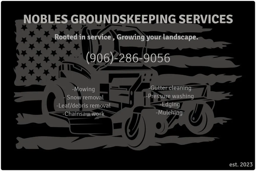 Expert garden landscaping for homes across Manistique, MI - Nobles Groundskeeping Services