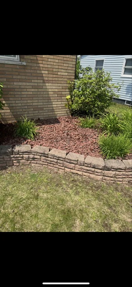 Expert garden landscaping in Manistique, MI by Nobles Groundskeeping Services